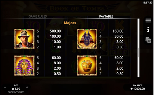 Book Of Tombs Features